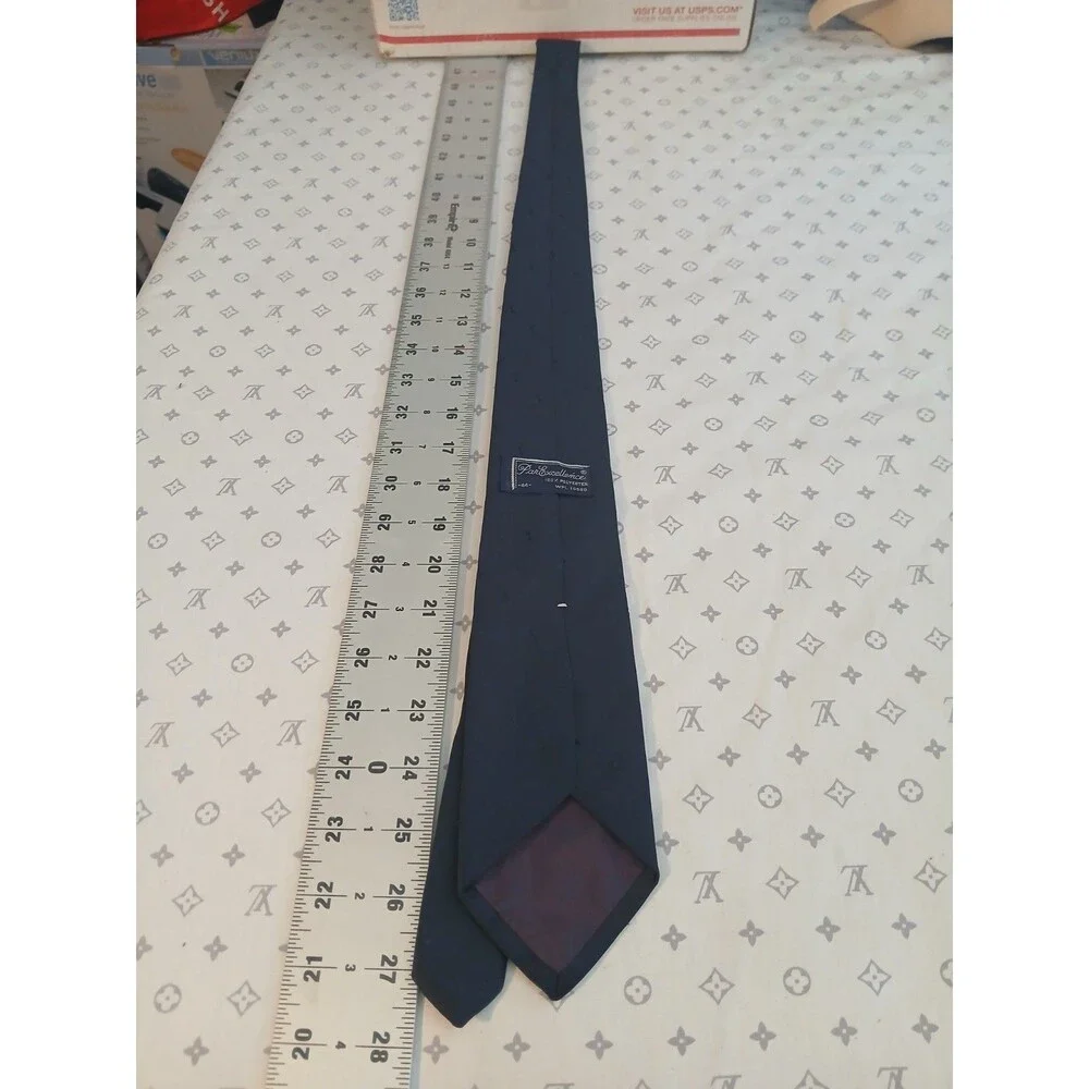 PAR EXCELLENCE tie Necktie Navy Blue